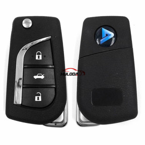 For Toyota Style 3 button remote key shell,used for Xhorse VVDI remote KEYDIY B13 remote