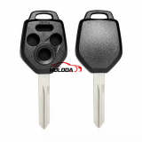 For Subaru 3+1 button remote key blank with DAT17 TOY43R NSN19 blade 
