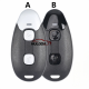 Motorcycle Smart Key shell  case 2 Buttons with  emblem For 2025 Vespa LX125 Primavera150 Sprint150 GTV300 GTS300 GTS310