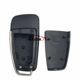 For Audi Style 3 Buttons Smart Remote Key shell for Xhorse VVDI remote for KEYDIY Remote