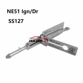 NE51 SS127 Lishi 2-IN-1 pick Locksmith Tools For Volvo Trucks