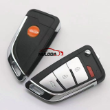 For Bmw Style 3/4 Buttons Smart Remote Key shell for Xhorse VVDI remote