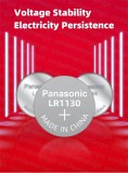 Original Panasonic 1.55V AG10 LR1130 SR54 389 189 SR1130 LR54 Button Batteries G10A SR1130SW Cell Coin Watch Toys Remote Battery