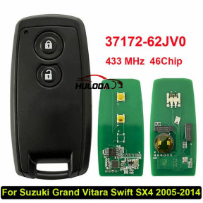 For Suzuki SX4 2005-2014 2-key smart card 46 chip 434MHZ FCC: 37172-64J00