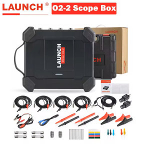 LAUNCH X431 O2-2 Scope Box Oscilloscope 4 Channels 100MHz USB DC Automotive Oscilloscopes Work with PRO3S+ V5.0/PAD V/ PAD VII