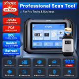 2025 XTOOL D9 MAX Bluetooth Diagnostic Tools J2534 ECU Programmer Pre-Scan Post-Scan FCA Autoauth PK D9S PRO Automotive Scanner