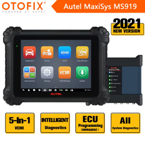 Autel MaxiSys MS919 Auto Intelligent Diagnostics Scan Tool ECU Programming All System diagnostis 5-1 VCMI With Oscilloscope