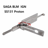 SAGA BLM IGN SS131 PROTON Lishi 2-IN-1 pick Locksmith Tools For ignition locks of PROTON vehicles in Malaysia
