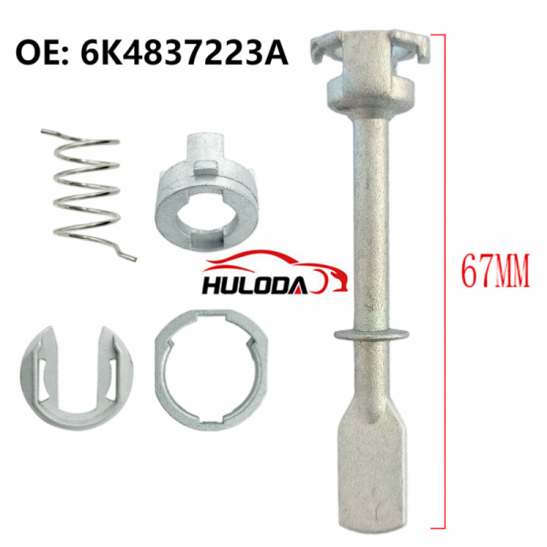 For VW door lock Vehicles Repair Kit 5-piece Set Pole length 67mm OE:6K4837223A