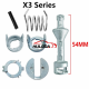 For BMW X3 Series door Lock Vehicles Repair Kit 7-piece Set Pole length 54mm