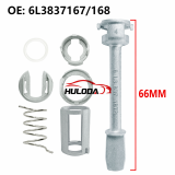 For VW Seat door lock Vehicles Repair Kit 7-piece Set Pole length 66mm OE:6L3837167/168