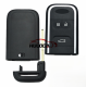 3 Button Replacement Remote Key Shell Case For New Chery Arrizo 5 6 7 Tiggo 5 Tiggo 7 Tiggo 8  with emblem Front with badge, back without
