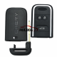 3 Button Replacement Remote Key Shell Case For New Chery Arrizo 5 6 7 Tiggo 5 Tiggo 7 Tiggo 8 with badge