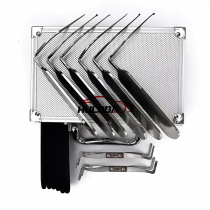 HUK  High quality 6-Piece Angled Pick Set