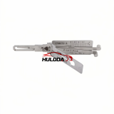 CFMOTO-A  Lishi 2-in-1 Tool (Chunfeng Motorcycle Series)Left groove, 3 pin depths, vertical milling 2-in-1 
