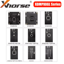 Xhorse Multi Prog Adapters for EEPROM and FLASH XDMPXXGL Series Second Generation Programmer Adapters Kit 9 Pieces