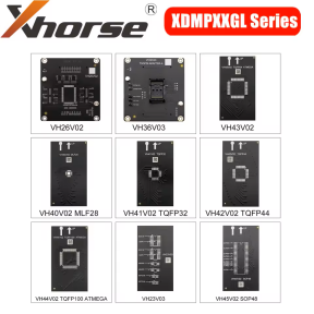 Xhorse Multi Prog Adapters for EEPROM and FLASH XDMPXXGL Series Second Generation Programmer Adapters Kit 9 Pieces