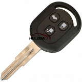 For Chevrolet Optra straight  3 button remote control car key 433 frequency ID60 chip ASK signal