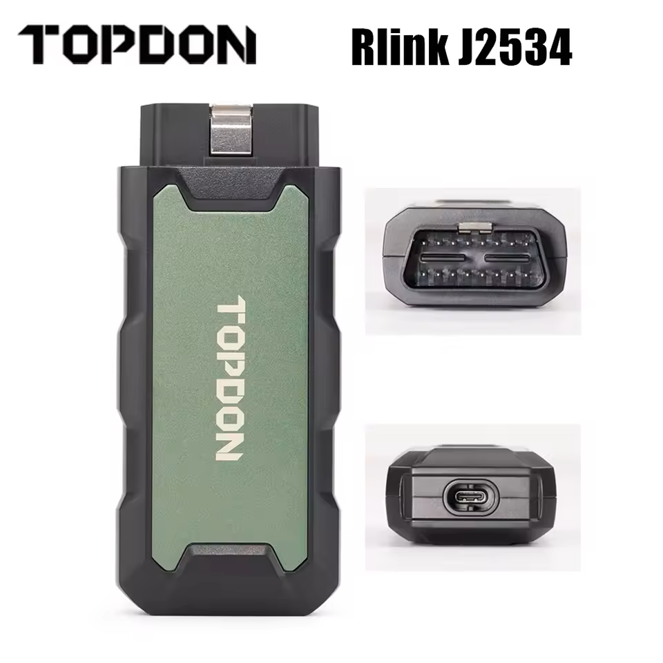 Topdon RLink J2534 Pass-Thru Programmer For ECU Flashing & Diagnostics