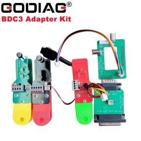 GODIAG BDC3 Adapter Kit Support BDC03 Key , BCP U Key【Encrypted】, BDC3 LCD Key