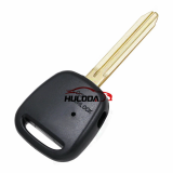 For Toyota 1 button remote key blank with TOY43 blade , Button on the side (no emblem)