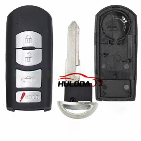 For Mazda 3+1 button remote key blank