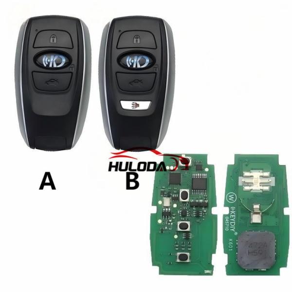 KEYDIY TIB67 Smart Key With 8A 4D Chip Type , For Subaru,KD-X2 KD MAX and KDX4 can both generate TIB