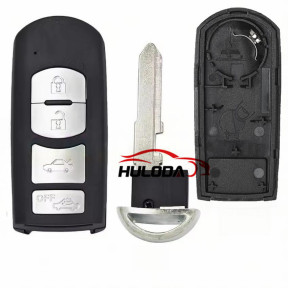 For Mazda 4 button remote key blank