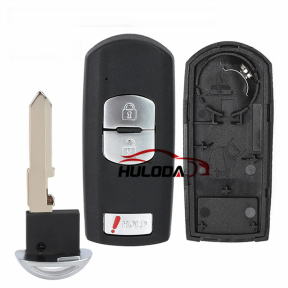 For Mazda 2+1 button remote key blank