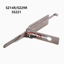 SZ14R/SZ29R SS221 Lishi 2-IN-1 pick Locksmith Tools For Suzuki SZ14R/SZ29R SS221 Lishi 2-IN-1 pick Locksmith Tools For Suzuki