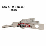 COW G-168 HINAKA-1 SS372 Lishi 2-IN-1 Lock Pick and Decoder Locksmith Tools For Japan