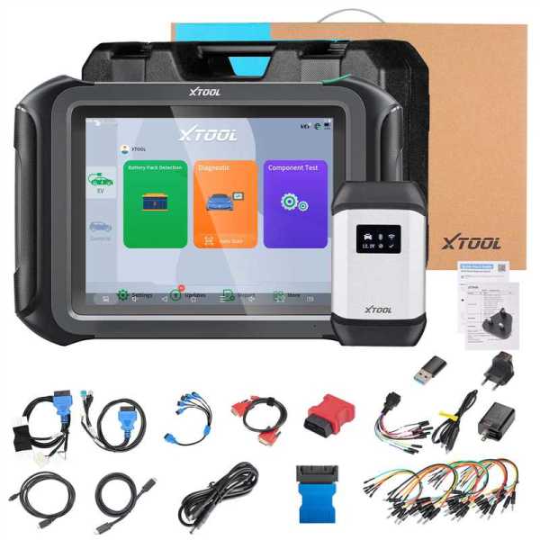 XTOOL D9 EV Energy Vehicles And Petrol Car Diagnostic Tools For Tesla For BYD With Battery Pack Detection