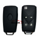 4 button Flip Folding Remote key shell case For Renault Euro 6 Series T C K Gama Key Shell with blade with emblem 