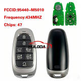 For 2019 Hyundai Nexo 7-key smart remote key 95440-M5010  with ID47 433MHZ