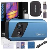 TOPDON TC001 Max Dual-Lens Thermal Imaging Camera for iOS Android & Windows Supports TopFix AI