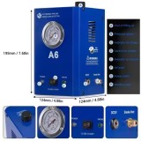 GODIAG A6 Automobile Pipeline Smoke Leak Detector with Pressure Gauge Test Leak in Vehicle Pipe Systems for Cars Motorcycles