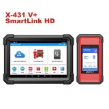  LAUNCH X-431 V+ SmartLink HD Diesel Truck Scanner 40+ Active OBD2 Wireless Resets Heavy Duty Diagnostic Tool For diesel