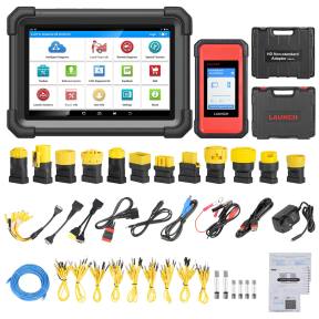 LAUNCH X-431 V+ SmartLink HD Diesel Truck Scanner 40+ Active OBD2 Wireless Resets Heavy Duty Diagnostic Tool For diesel