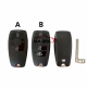 3/4 buttons for Mercedes Vito key shell 24/25 Vito Elite Business Edition remote key replacement shell