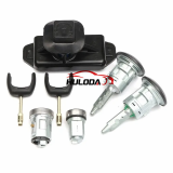 4874508 6C1AV22050XB Complete Lock Set Door Lock Ignition Lock Cylinder Set  For Ford Transit MK7 2006-2011