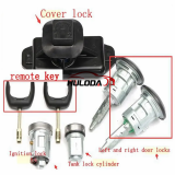 4874508 6C1AV22050XB Complete Lock Set Door Lock Ignition Lock Cylinder Set  For Ford Transit MK7 2006-2011