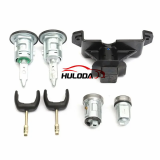 4874508 6C1AV22050XB Complete Lock Set Door Lock Ignition Lock Cylinder Set  For Ford Transit MK7 2006-2011