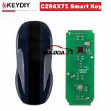 KEYDIY C29AX71 Smart Keys No Buttons Suits for NCF29A NCF2953 chip Keys