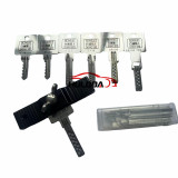 HONEST Bump key and jiggle key seven-piece set, including a box of tin foil strips