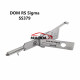 DOM RS Sigma SS379  2-in-1 Lock Pick Decoder, for DOM RS Sigma lock