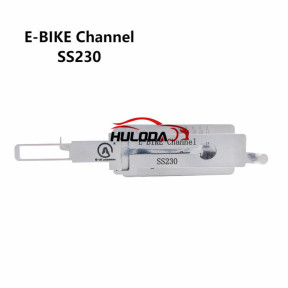 E-BIKE Channel SS230 2-IN-1 Locksmith Tools For Peugeot motorcycles Lock Pick