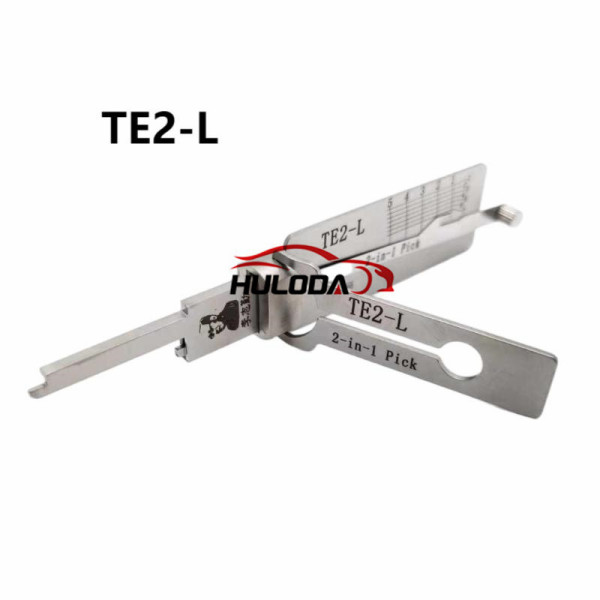 Lishi TE2-L 2-in-1 Professional Lock Pick and Decoder Tool
