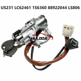 US231 LC62461 1S6360 88922044 LS806 Ignition Switch & Lock Cylinder Assembly With Keys Fits Nissan D21 1986-1994 Nissan Pathfinder 1987-1995 Nissan Pickup 1995-1996 Aftermarket Auto Replacement Spare Parts