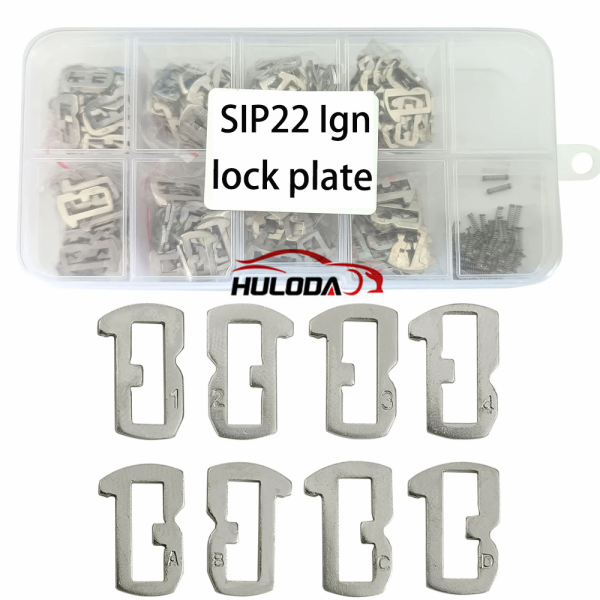 SIP22 Ignition Car Lock Plate Repair Kit Accessories Brass Lock Reed Plate for Fiat for Alfa Romeo Iveco 200pcs