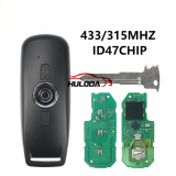 FCCID:OUCGHR-H015T 433/315MHZ ID47CHIP 35010-MKC-EC4 motorcycle smart key For Honda motorcycles JIN YI GL8000 F6B 2018+